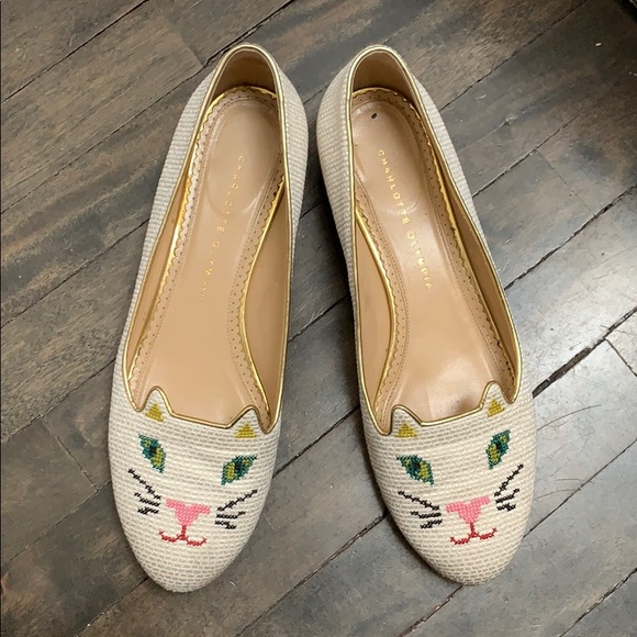 Charlotte Olympia Shoes - Charlotte Olympia kitty flats